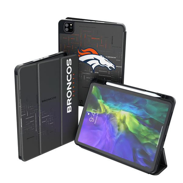 Denver Broncos Quadtile iPad Tablet Case