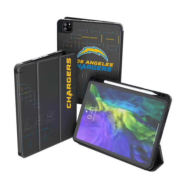 Los Angeles Chargers Quadtile iPad Tablet Case