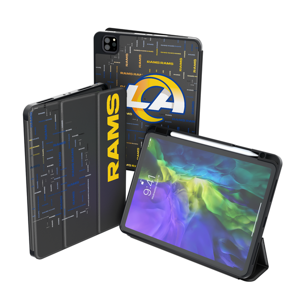 Los Angeles Rams Quadtile iPad Tablet Case