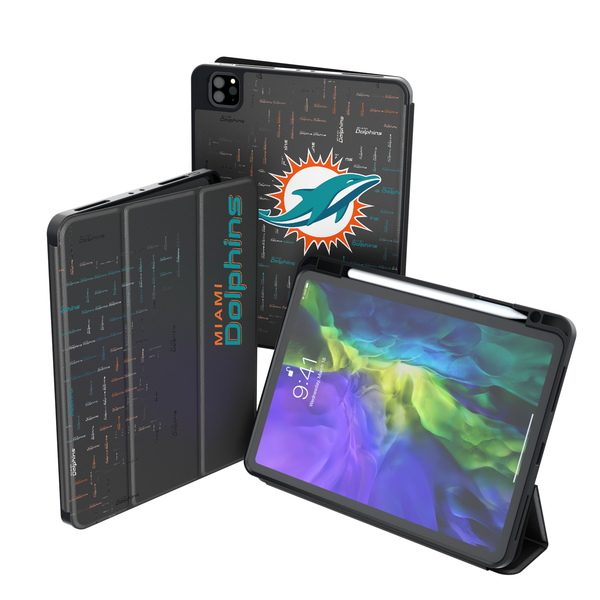 Miami Dolphins Quadtile iPad Tablet Case