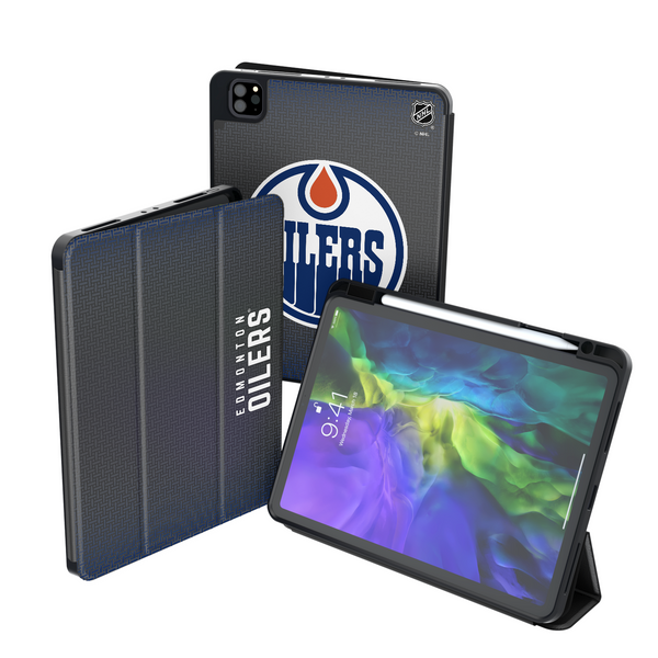 Edmonton Oilers Linen iPad Tablet Case