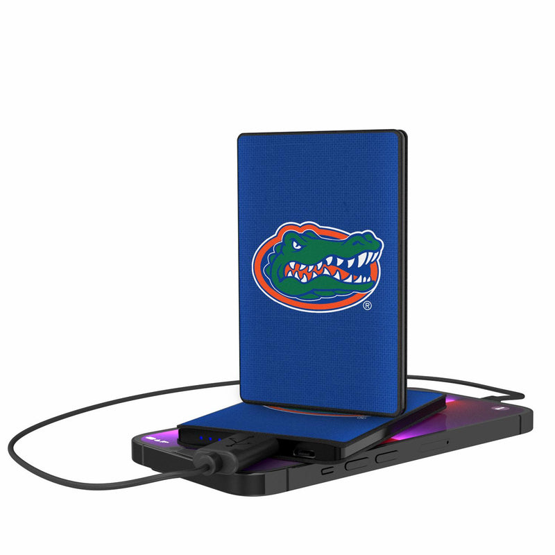 Florida Gators Solid 2500mAh Credit Card Powerbank