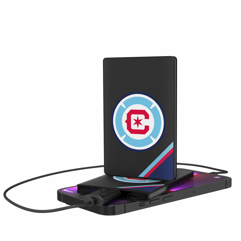 Chicago Fire  Solid 2500mAh Credit Card Powerbank