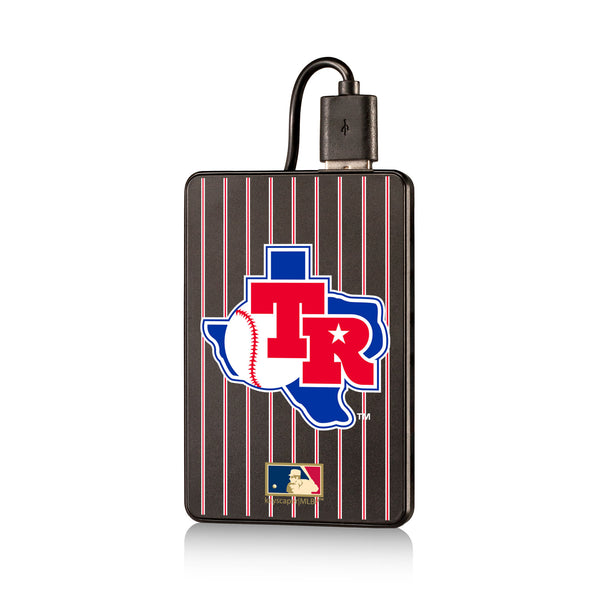 Texas Rangers 1981-1983 - Cooperstown Collection Pinstripe 2200mAh Credit Card Powerbank