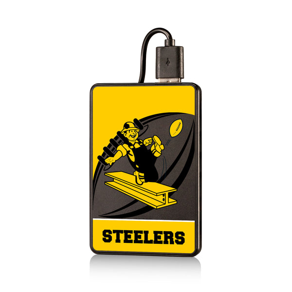 Pittsburgh Steelers 1961 Historic Collection Passtime 2500mAh Credit Card Powerbank