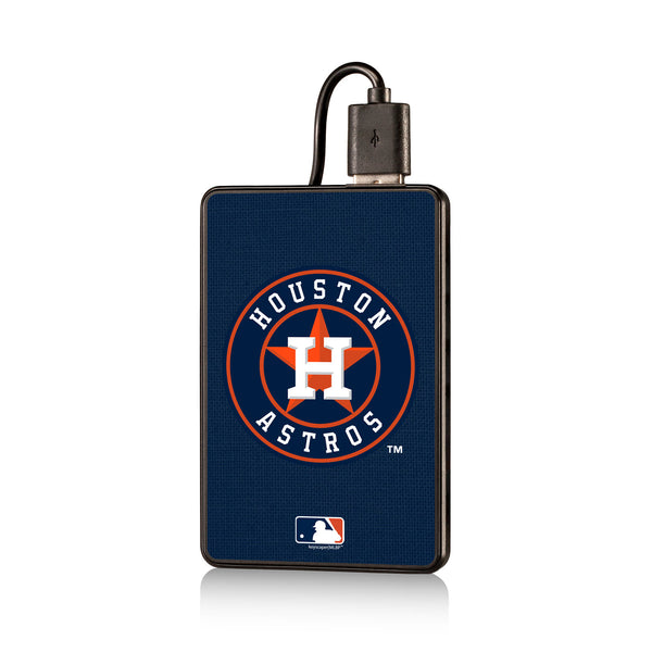 Houston Astros Astros Solid 2200mAh Credit Card Powerbank