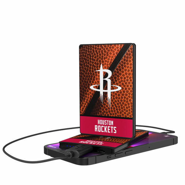 Houston Rockets Basketball 2500mAh Credit Card Powerbank