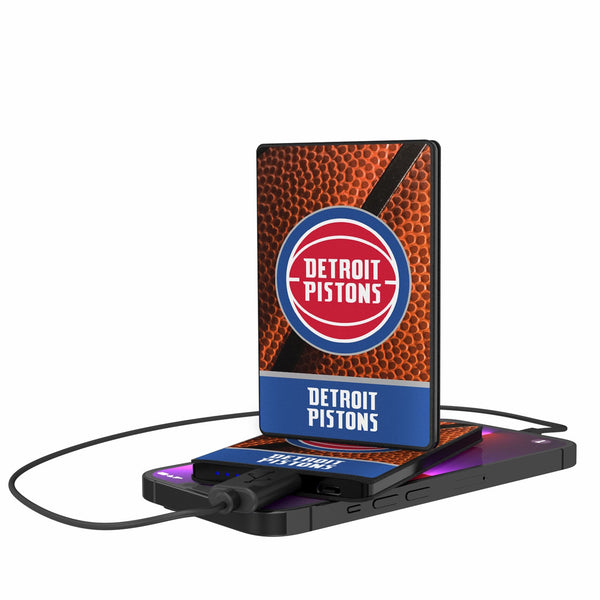 Detroit Pistons Basketball 2500mAh Credit Card Powerbank