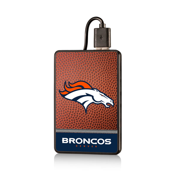 Denver Broncos Football Wordmark 2200mAh Credit Card Powerbank