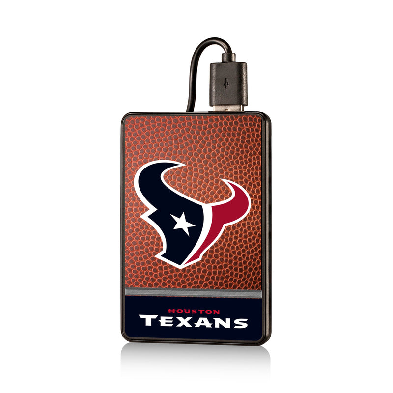 Houston Texans Football Wordmark 2200mAh Credit Card Powerbank