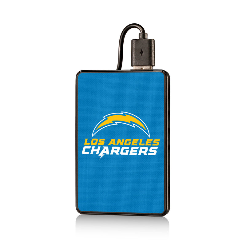 Los Angeles Chargers Solid 2500mAh Credit Card Powerbank