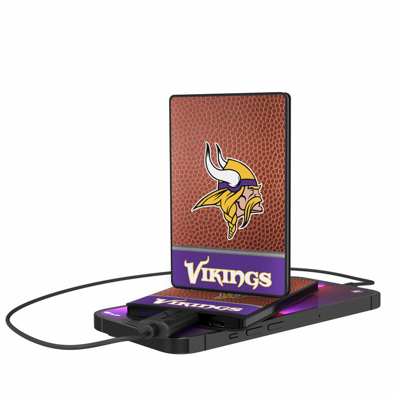 Minnesota Vikings Football Wordmark 2200mAh Credit Card Powerbank