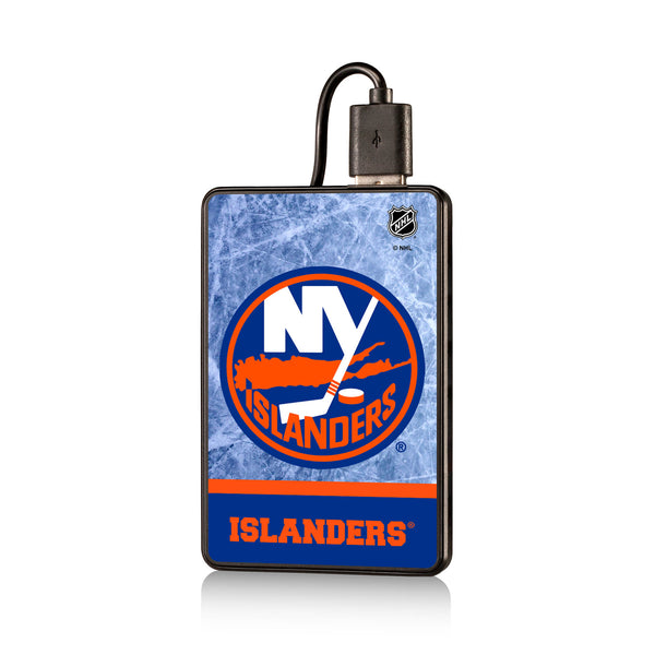 New York Islanders Ice Wordmark 2500mAh Credit Card Powerbank