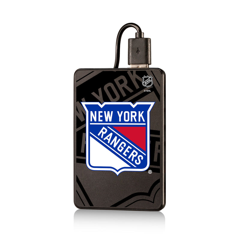 New York Rangers Tilt 2500mAh Credit Card Powerbank