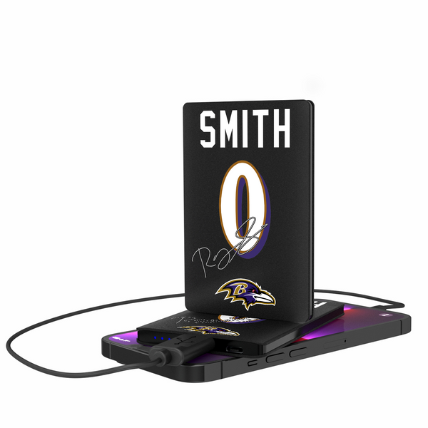 Roquan Smith Baltimore Ravens 0 Ready 2500mAh Credit Card Powerbank