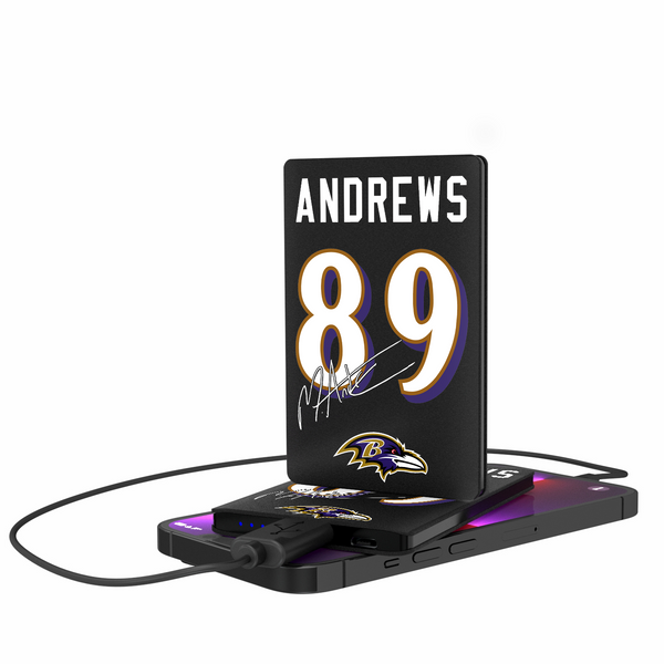 Mark Andrews Baltimore Ravens 89 Ready 2500mAh Credit Card Powerbank