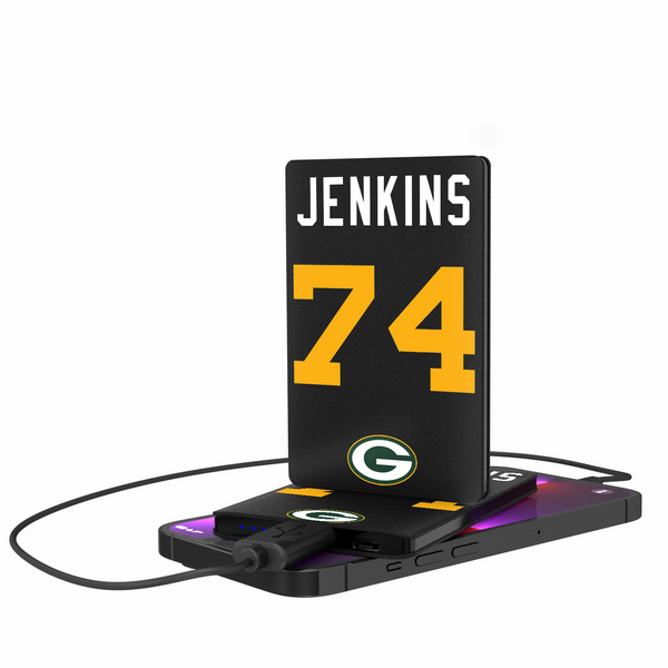 Elgton Jenkins Green Bay Packers 74 Ready 2500mAh Credit Card Powerbank