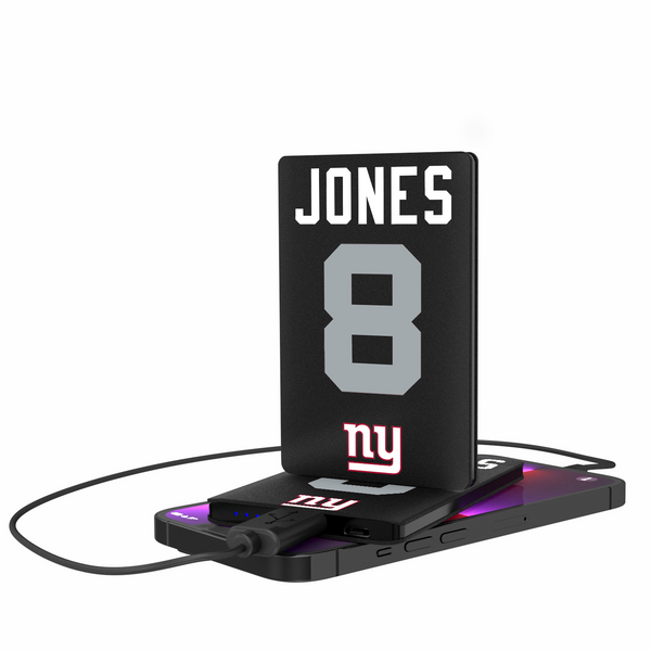 Daniel Jones New York Giants 8 Ready 2500mAh Credit Card Powerbank