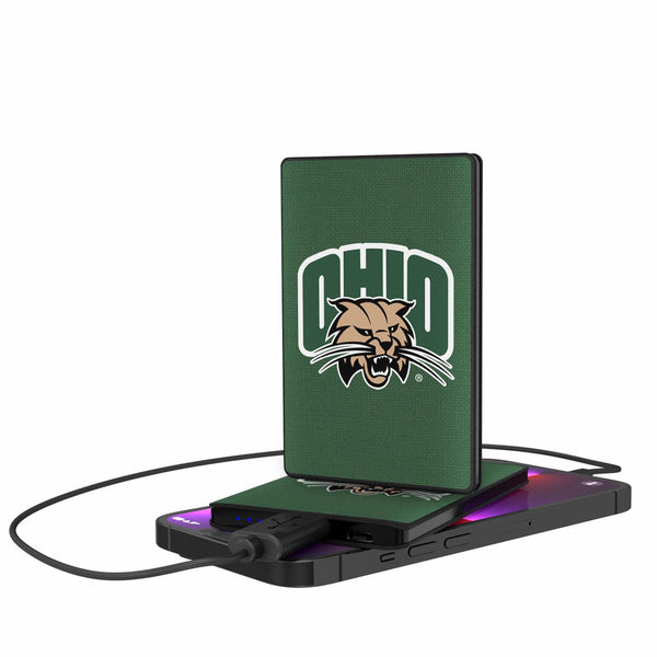 Ohio University Bobcats Solid 2500mAh Credit Card Powerbank
