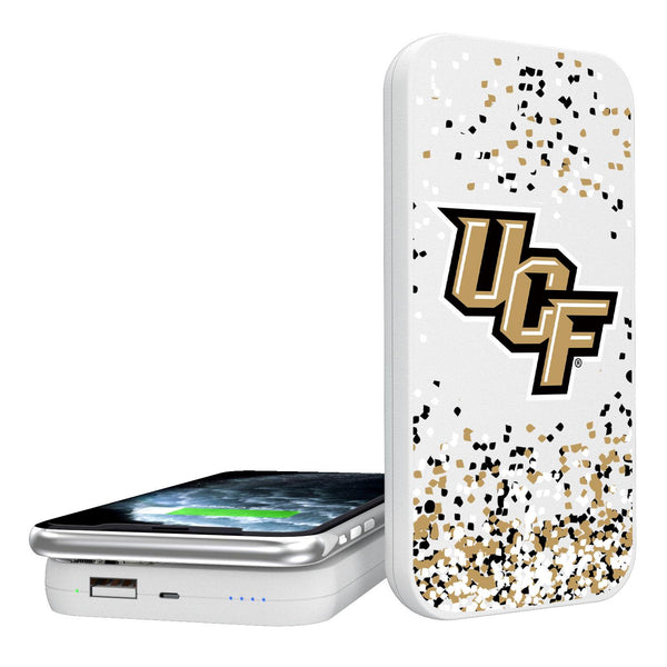 Central Florida Golden Knights Confetti 5000mAh Portable Wireless Charger