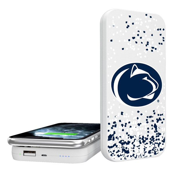 Penn State Nittany Lions Confetti 5000mAh Portable Wireless Charger