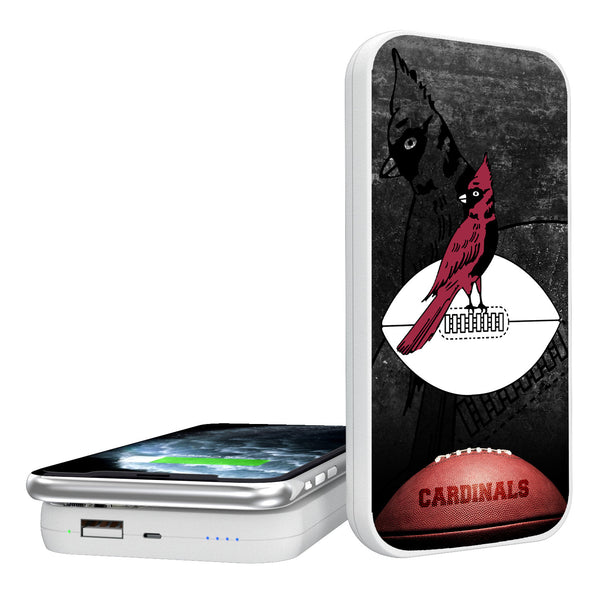 Chicago Cardinals 1947-1959 Historic Collection Legendary 5000mAh Portable Wireless Charger