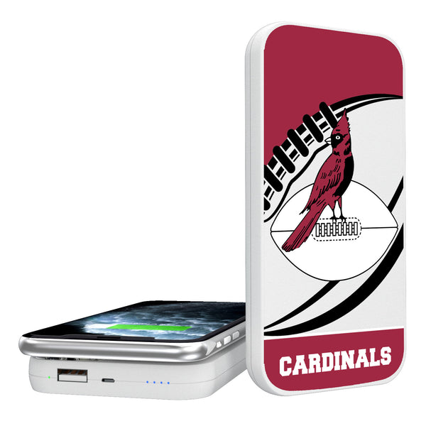 Chicago Cardinals 1947-1959 Historic Collection Passtime 5000mAh Portable Wireless Charger