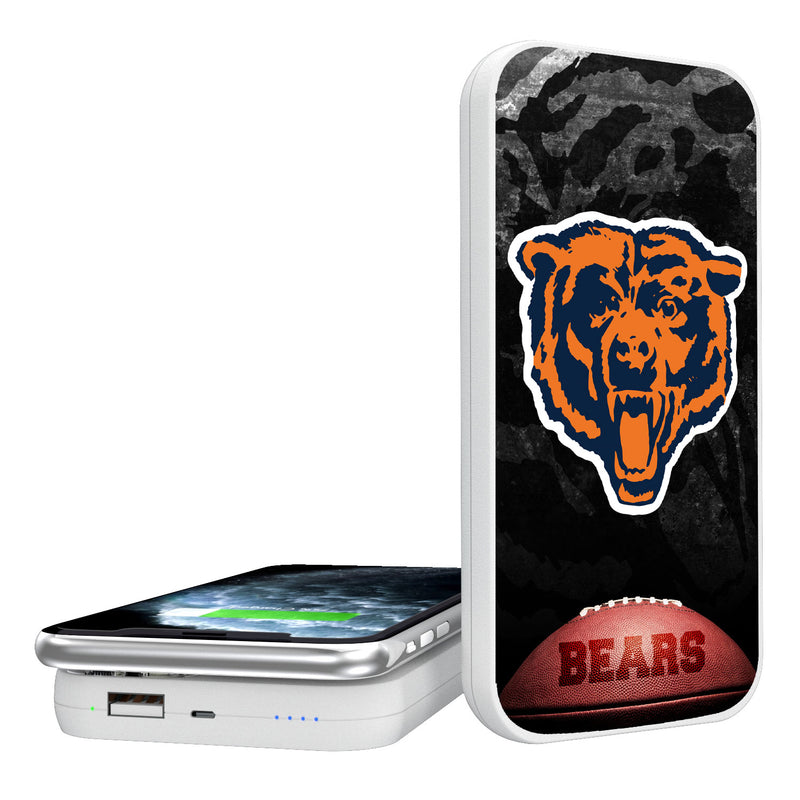 Chicago Bears 1946 Historic Collection Legendary 5000mAh Portable Wireless Charger