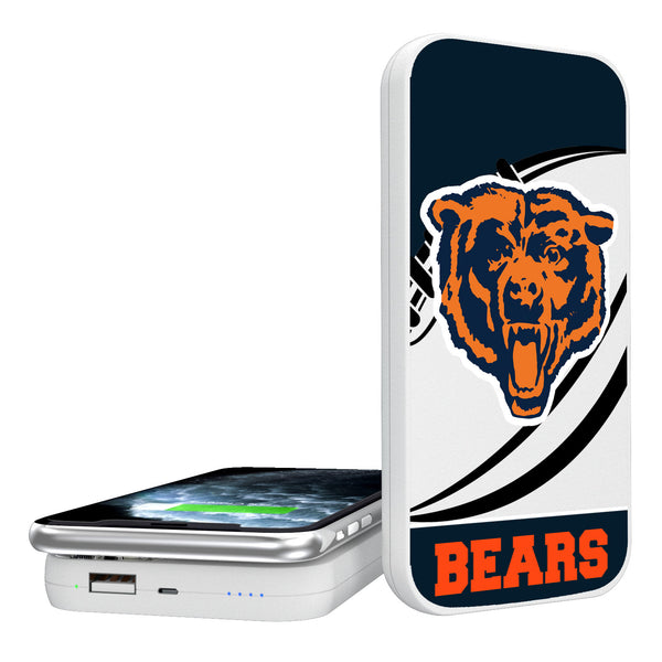 Chicago Bears 1946 Historic Collection Passtime 5000mAh Portable Wireless Charger