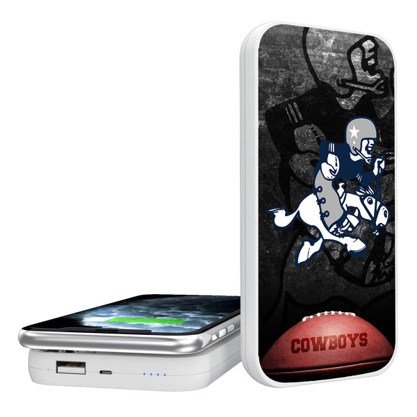 Dallas Cowboys 1966-1969 Historic Collection Legendary 5000mAh Portable Wireless Charger