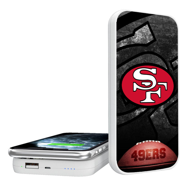 San Francisco 49ers Legendary 5000mAh Portable Wireless Charger