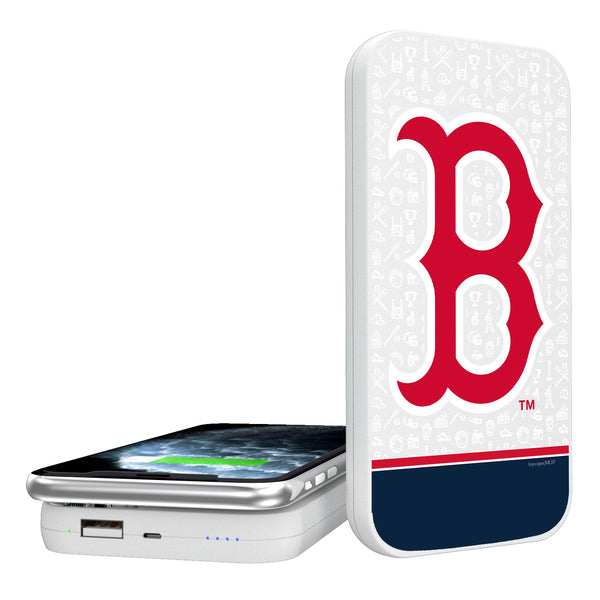 Boston Red Sox Memories 5000mAh Portable Wireless Charger