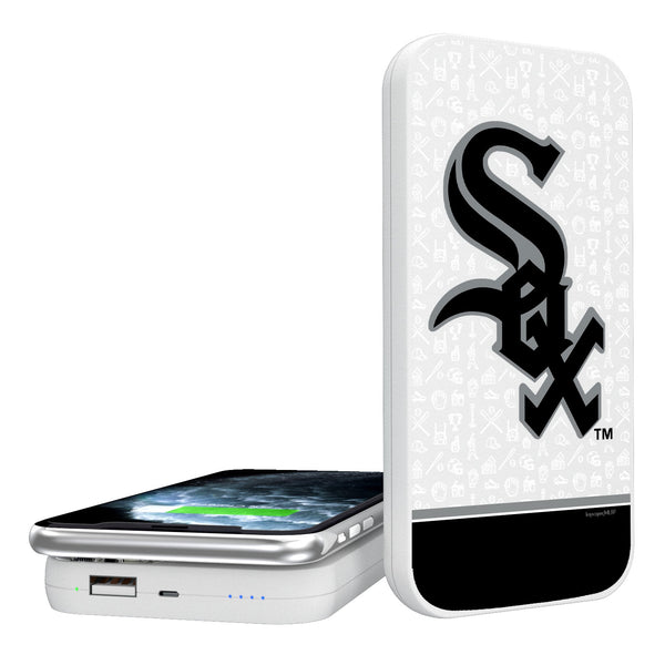 Chicago White Sox Memories 5000mAh Portable Wireless Charger