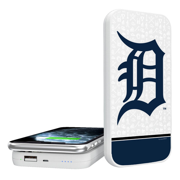 Detroit Tigers Memories 5000mAh Portable Wireless Charger