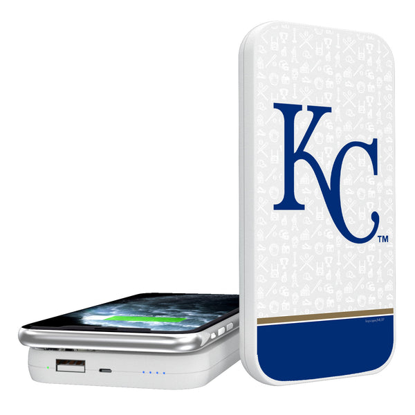Kansas Royals Memories 5000mAh Portable Wireless Charger