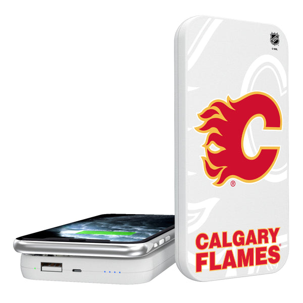Calgary Flames Tilt 5000mAh Portable Wireless Charger