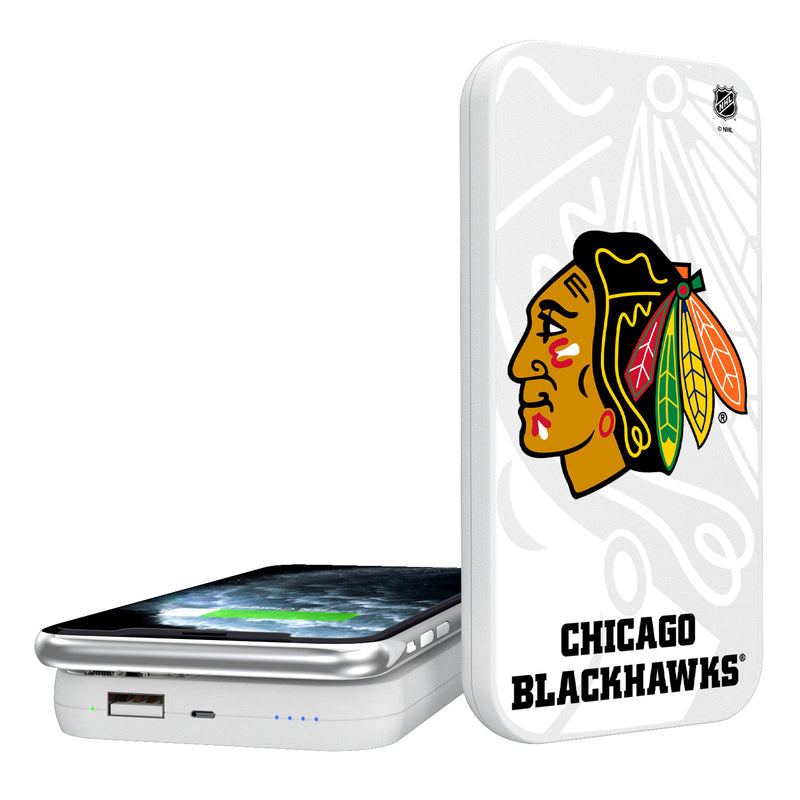 Chicago Blackhawks Tilt 5000mAh Portable Wireless Charger