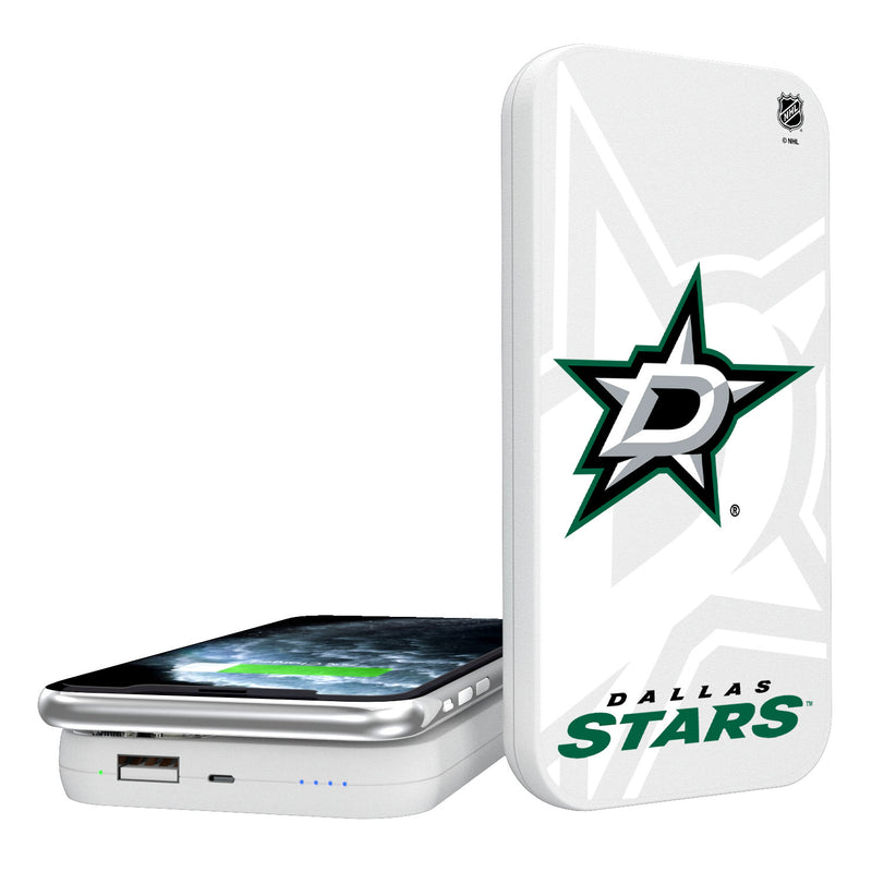 Dallas Stars Tilt 5000mAh Portable Wireless Charger