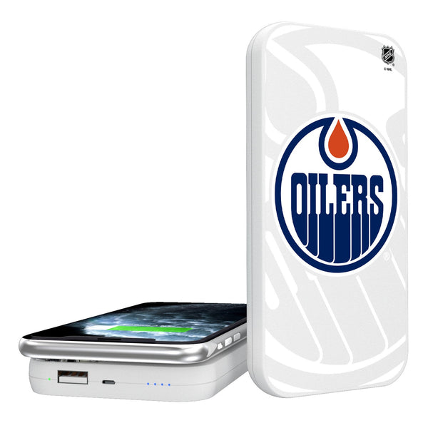 Edmonton Oilers Tilt 5000mAh Portable Wireless Charger