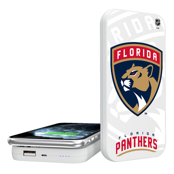 Florida Panthers Tilt 5000mAh Portable Wireless Charger