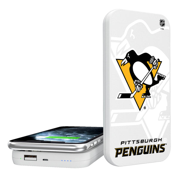 Pittsburgh Penguins Tilt 5000mAh Portable Wireless Charger