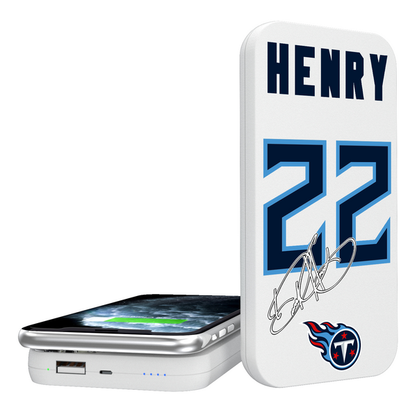 Derrick Henry Tennessee Titans 22 Ready 5000mAh Portable Wireless Charger