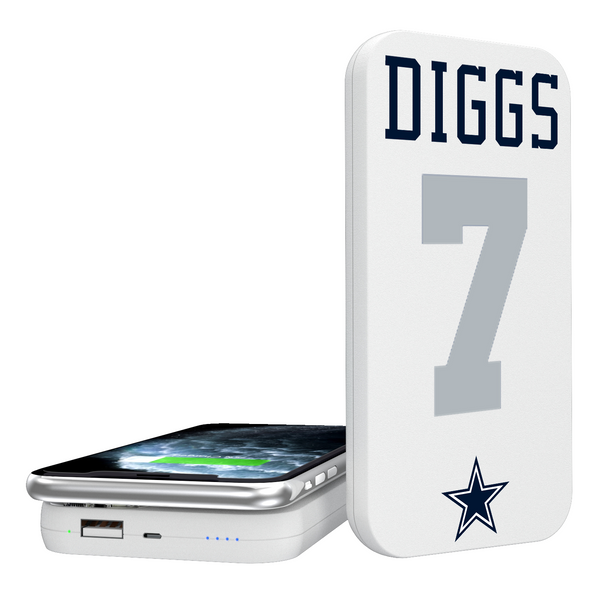 Trevon Diggs Dallas Cowboys 7 Ready 5000mAh Portable Wireless Charger