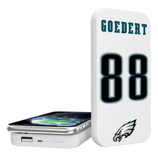 Dallas Goedert Philadelphia Eagles 88 Ready 5000mAh Portable Wireless Charger