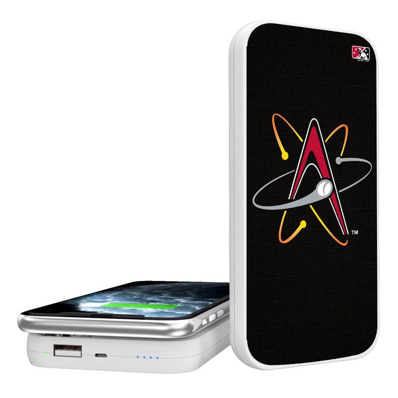 Albuquerque Isotopes Solid 5000mAh Portable Wireless Charger