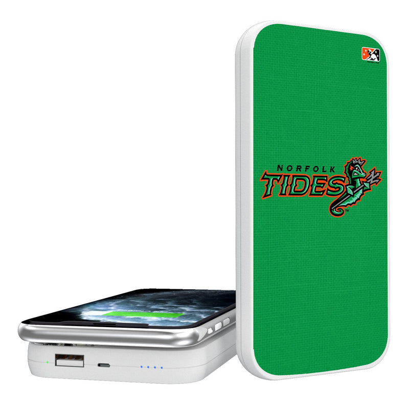 Norfolk Tides Solid 5000mAh Portable Wireless Charger