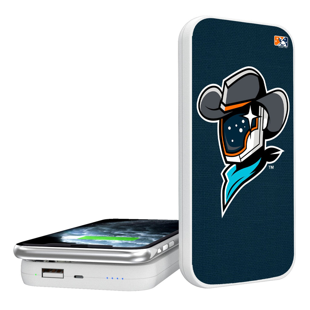 Sugar Land Space Cowboys Solid 5000mAh Portable Wireless Charger ...