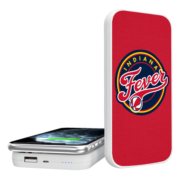 Indiana Fever Solid 5000mAh Portable Wireless Charger