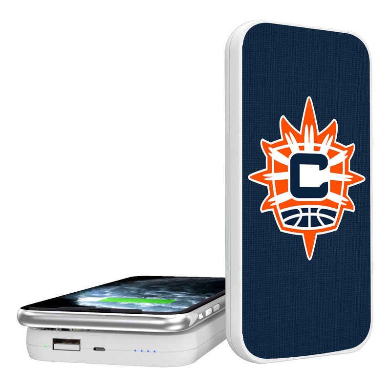 Connecticut Sun Solid 5000mAh Portable Wireless Charger