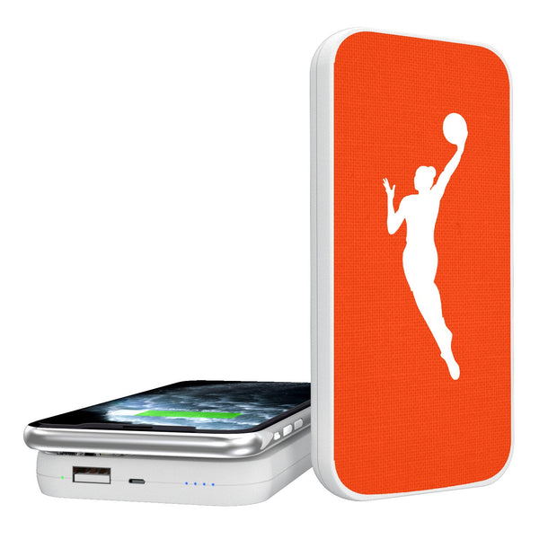 WNBA Solid 5000mAh Portable Wireless Charger